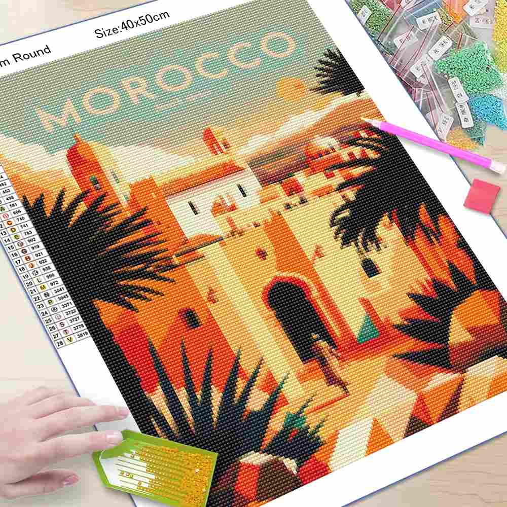 ชุดงานฝีมือเพชร DIY ภาพวาดเพชร - Photo Mosaic Print บทวิจารณ์และราคา