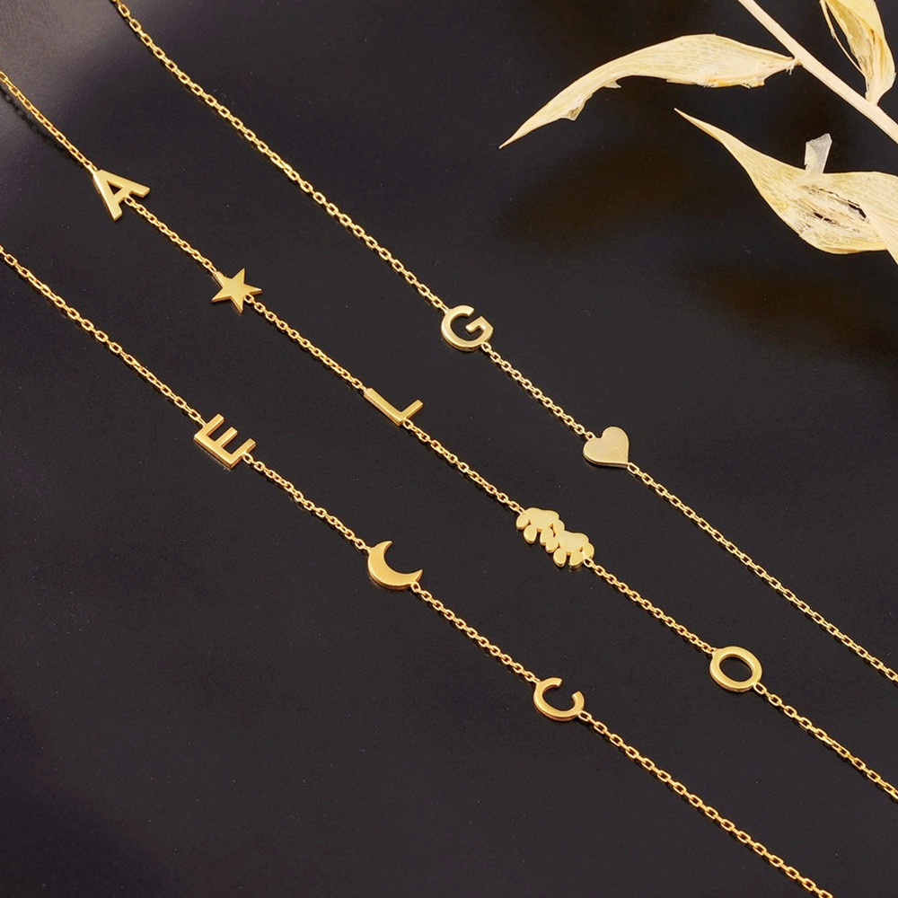 สร้อยคอชื่อสั่งทำพิเศษ เครื่อง - Birth Flower Necklace บทวิจารณ์และราคา
